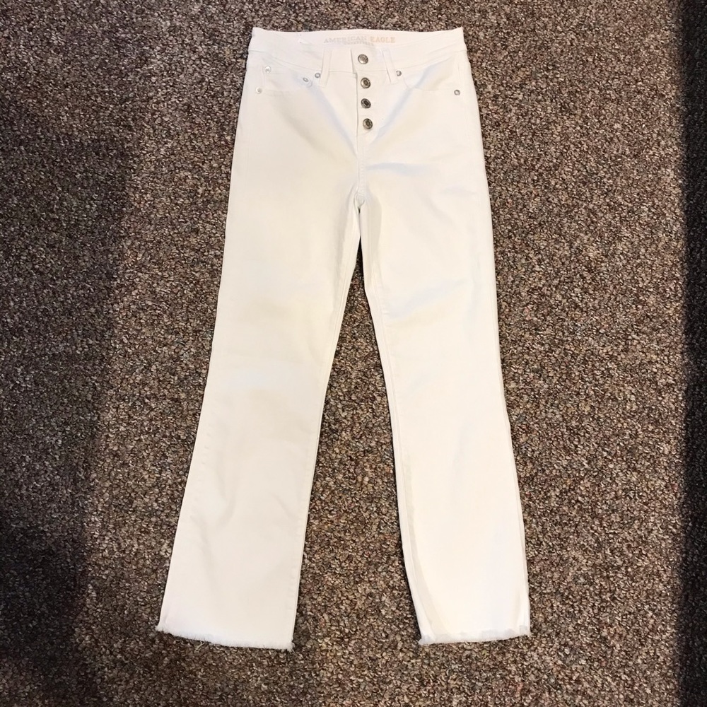 American Eagle White Jeans